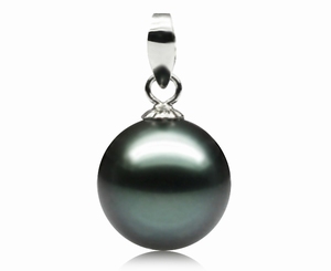 Pendentif Perle de Tahiti 11-11.5mm Qualité Perle: AAA