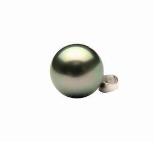 Pendentif Perle de Tahiti 13.5-14mm Qualité Perle: AAA