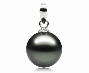 Pendentif Perle de Tahiti 8-8.5mm Qualité Perle: AAA