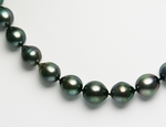 Collier Perles de Culture de Tahiti Forme Gouttes 10 à 13mm