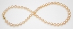 Collier de Perles de Culture Eau Douce Pêche 8.5mm AA+