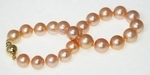 Bracelet de Perles de Culture Eau Douce Pêche AA+ 8mm